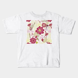 Flora vector (7) Kids T-Shirt